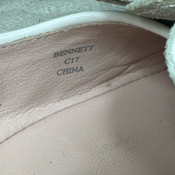 Taryn Rose Triple Flower Black Patent Ballet Flats Women’s Size 6.5 - Picture 10 of 11